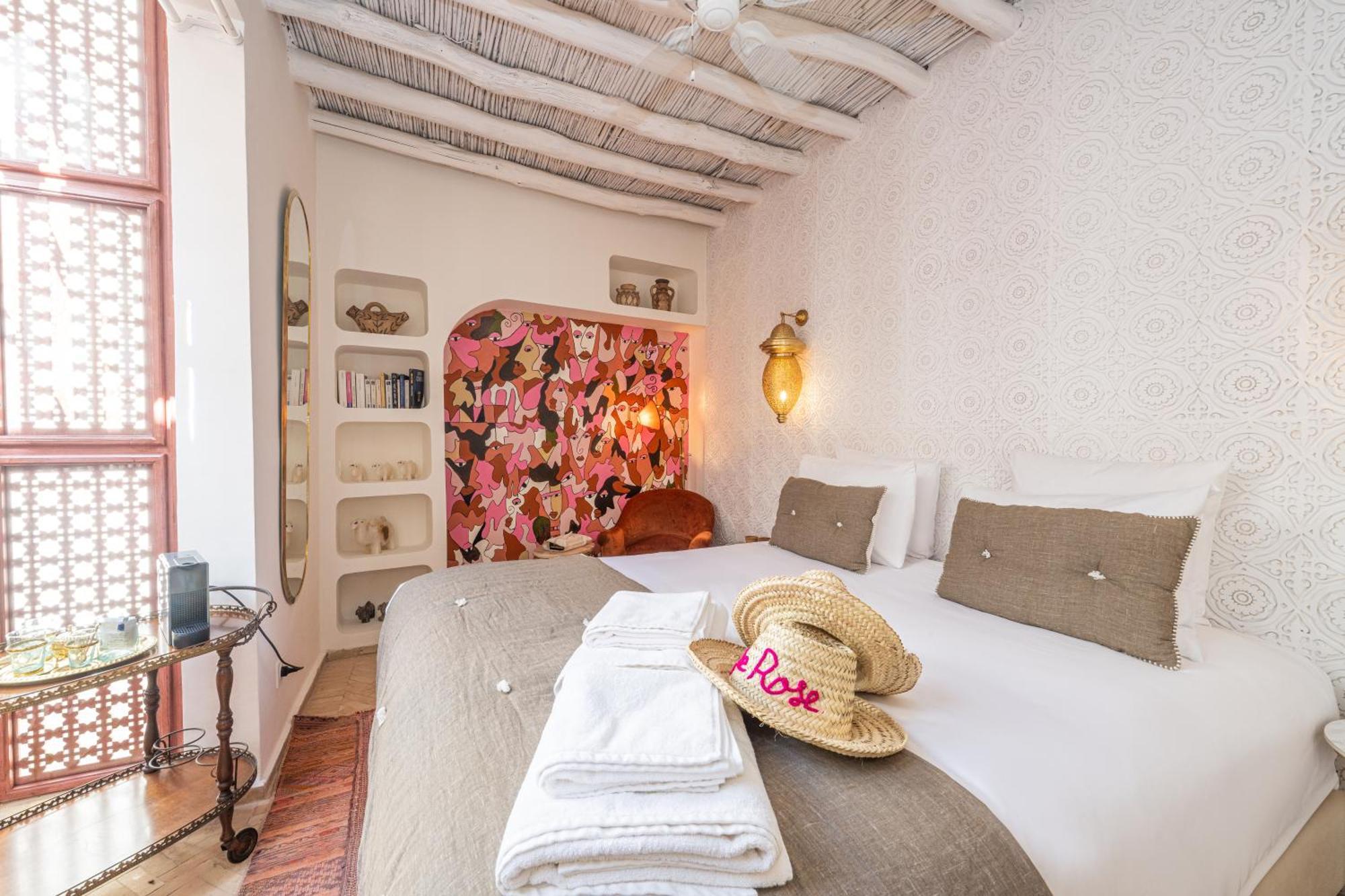 Bed and Breakfast Le Singe Rose Марракеш Экстерьер фото